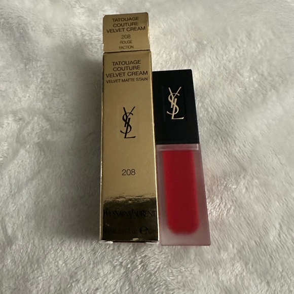 NIB YSL Tatouage Couture Velvet Cream in Anti-Social Prune 209 - Picture 3 of 4